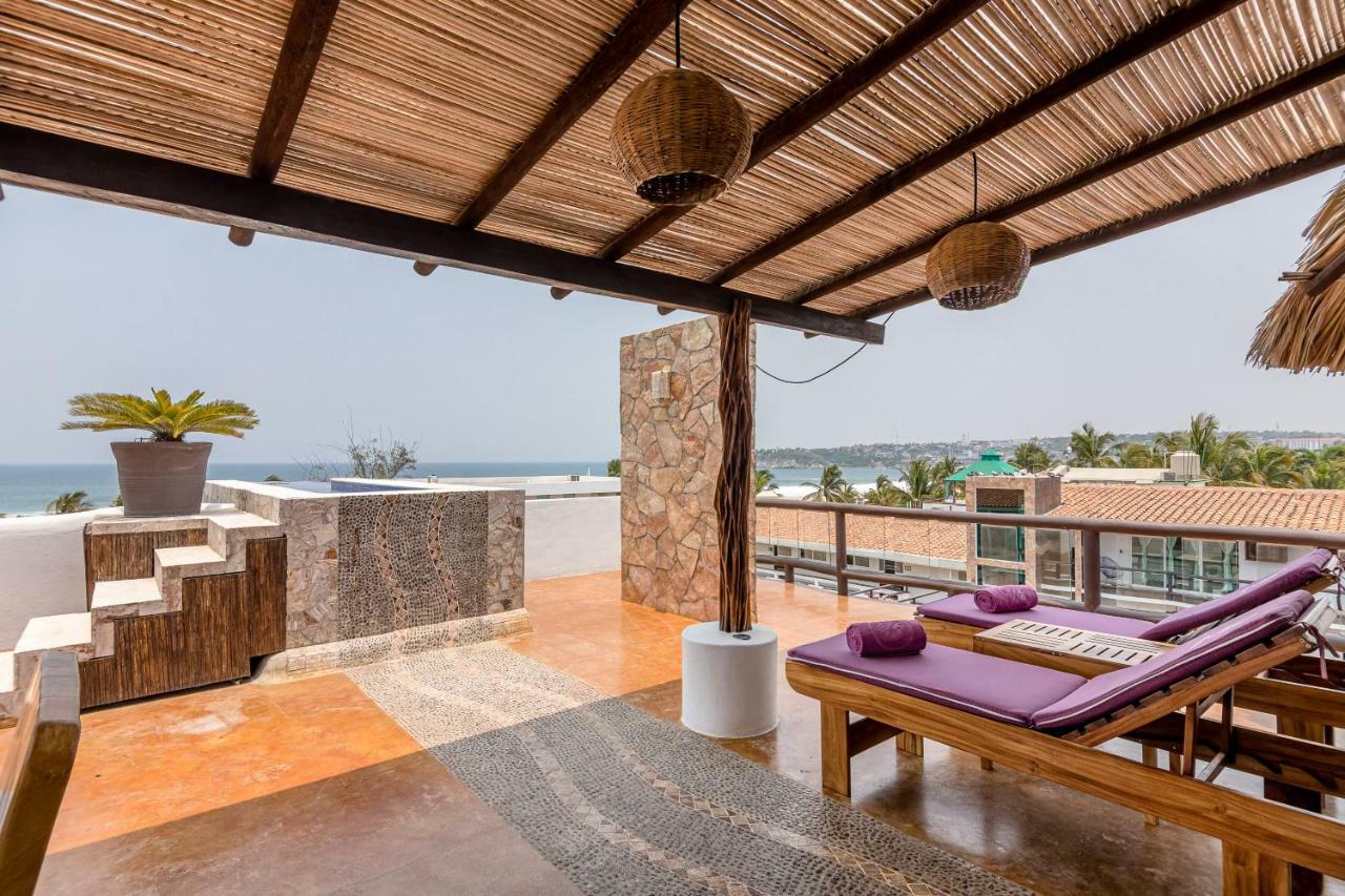 Hotel Rockaway Puerto Escondido  Exterior foto